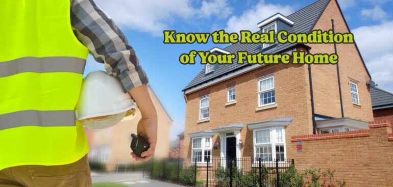 Know the Real Condition of your future home