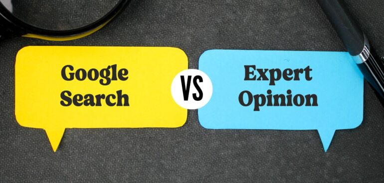 Google Search Vs Expert Opinion