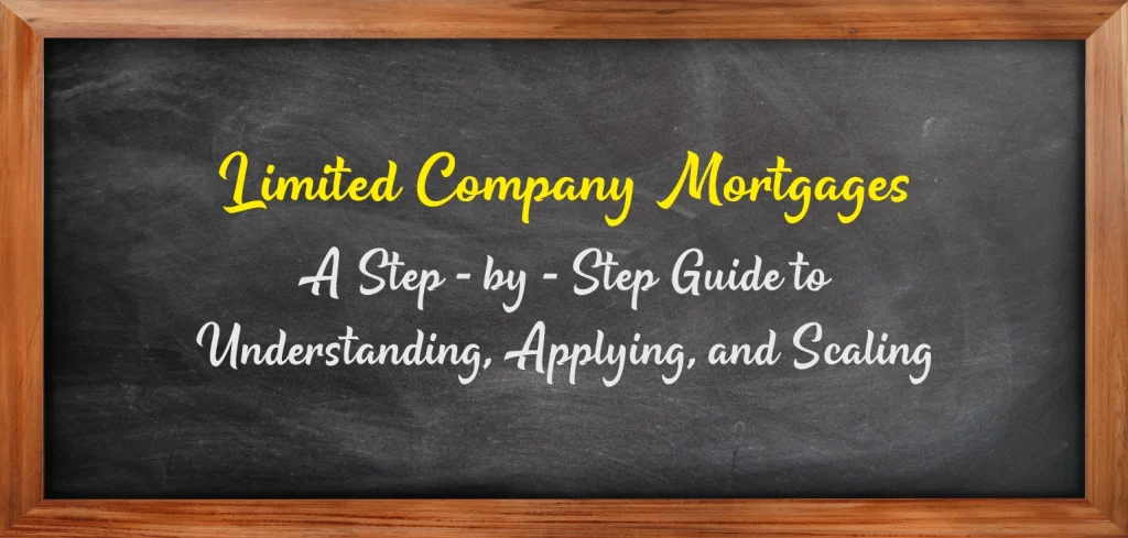 Property investor reviewing limited company mortgage paperwork for a buy-to-let purchase