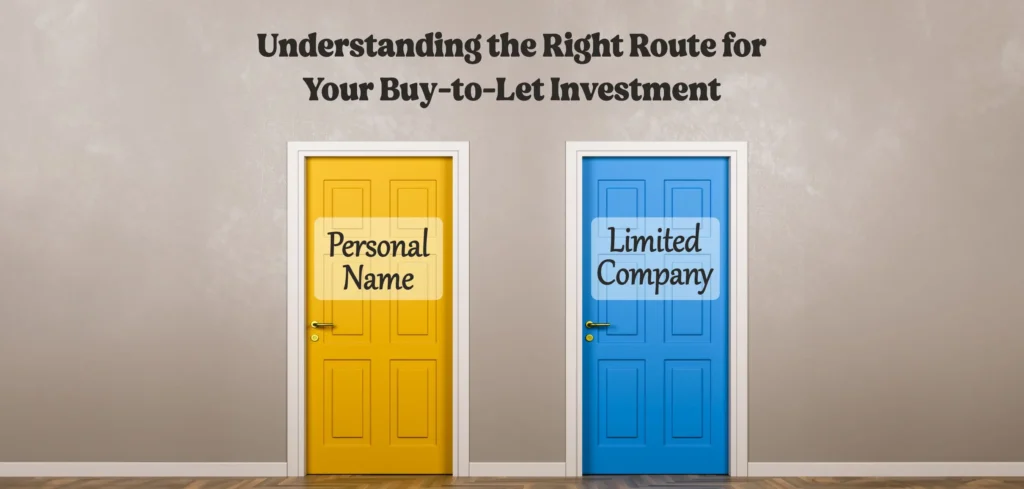 Two doors labelled Personal Name and Limited Company
