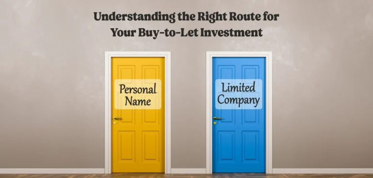 Two doors labelled Personal Name and Limited Company